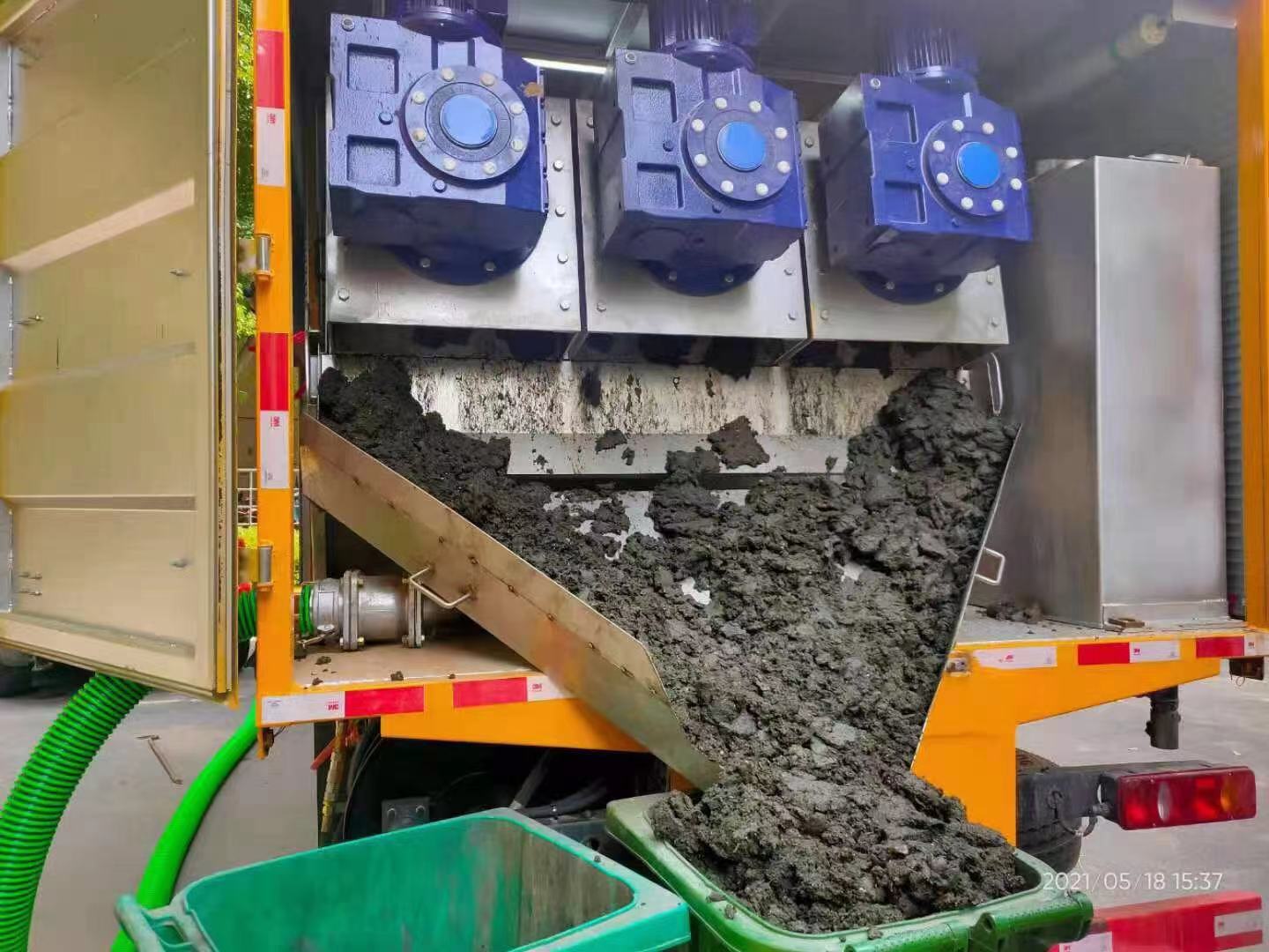 麦积化粪池清掏城市维护站-泥浆净化干湿分离处理